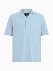 AllSaints Blue Hudson Shirts - Image 6 of 6