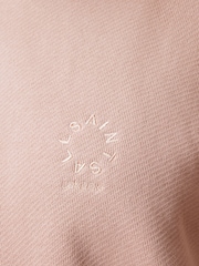 AllSaints Pink 100% Organic Cotton Talon Haven Hoodie - Image 8 of 8
