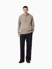 AllSaints Brown 100% Organic Cotton Raven Oth Hoodie - Image 4 of 7
