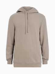AllSaints Brown 100% Organic Cotton Raven Oth Hoodie - Image 6 of 7