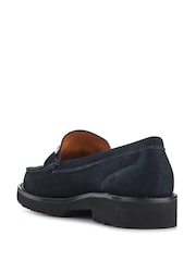 Jones Bootmaker Orlana Leather Slip-On Black Moccasins - Image 4 of 5