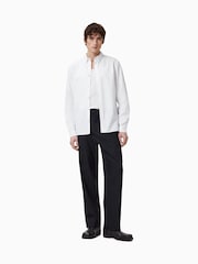 AllSaints White Haven Long Sleeve Shirt - Image 3 of 8