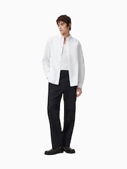 AllSaints White Haven Long Sleeve Shirt - Image 4 of 8