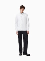AllSaints White Haven Long Sleeve Shirt - Image 5 of 8
