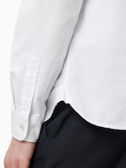 AllSaints White Haven Long Sleeve Shirt - Image 7 of 8