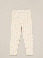 Lily & Jack Pink Printed 100% Cotton Top and Legging Set - Image 4 of 5