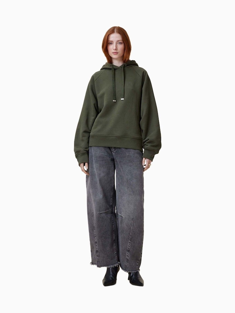 AllSaints Green Talon Haven Hoodie - Image 5 of 8