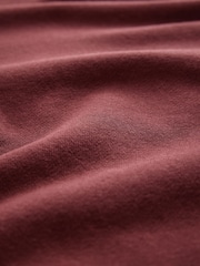 The Set Dusty Pink/Brown Red Dropped Shoulder Relaxed Sweatshirt 2 Pack - Image 4 of 4