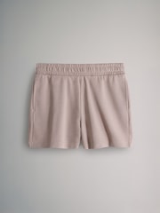 The Set Taupe/Cream 2 Pack Loopback Sweat Shorts - Image 2 of 5