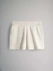 The Set Taupe/Cream 2 Pack Loopback Sweat Shorts - Image 3 of 5