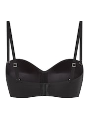 Hunkemoller Smooth Padded Underwired Push-Up Black Bra - Image 5 of 5
