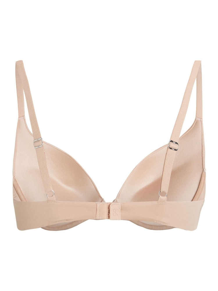 Hunkemoller Smooth Padded Underwired Push-Up Black Bra - Image 5 of 5