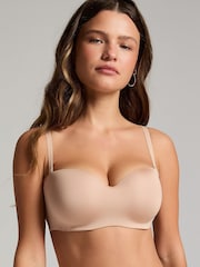 Hunkemoller Smooth Padded Underwired Push-Up Black Bra - Image 1 of 5