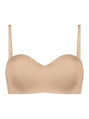 Hunkemoller Smooth Padded Underwired Push-Up Black Bra - Image 4 of 5
