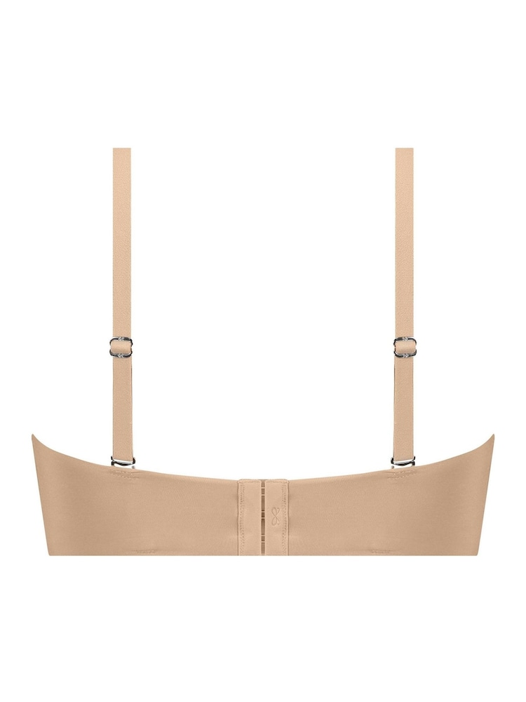 Hunkemoller Smooth Padded Underwired Push-Up Black Bra - Image 5 of 5