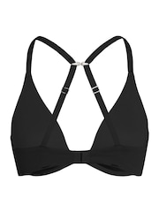 Schwarz - Hunkemoller – glatter, wattierter Push-up-BH mit Bügeln, Schwarz - Bild 5 von 5