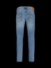Синий - Джинсы узкого кроя Jack & Jones Glenn - Изображение 7 из 7
