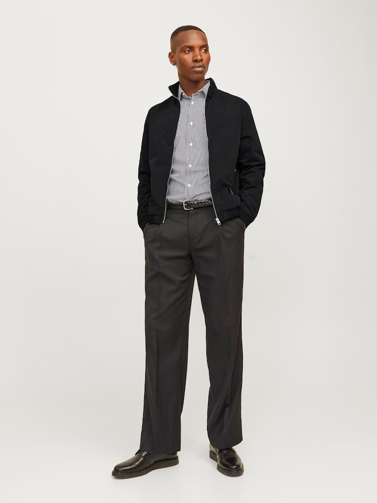 JACK & JONES Black Harrington Jacket - Image 1 of 6 JACK & JONES Black Harrington Jacket - Image 1 of 6