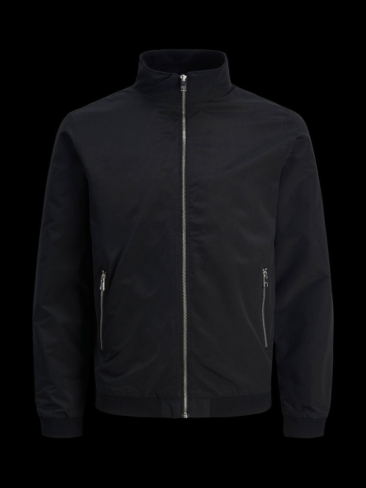 JACK & JONES Black Harrington Jacket - Image 6 of 6 JACK & JONES Black Harrington Jacket - Image 6 of 6