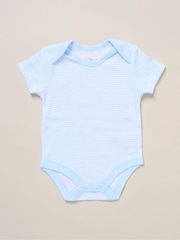 Rock-A-Bye Baby Boutique Blue 100% Cotton 5-Piece Baby Gift Set - Image 3 of 6