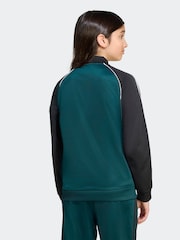 adidas Originals Green Adicolor SST Kids Track Top - Image 2 of 6