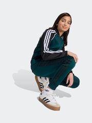 adidas Originals Green Adicolor SST Kids Track Top - Image 4 of 6