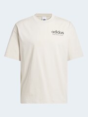 adidas Brown adidas adidas Sport Design GFX T-Shirt - Image 7 of 7