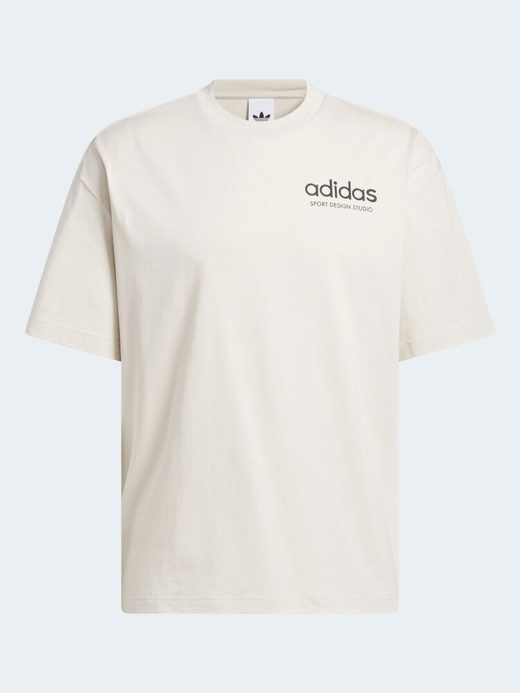 adidas Brown adidas adidas Sport Design GFX T-Shirt - Image 7 of 7