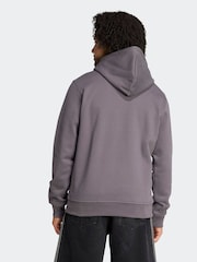adidas Originals Grey Light Trefoil Essentials Hoodie - Image 2 of 6