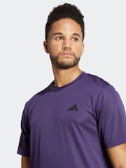 Күлгін - adidas Train Essentials жаттығу футболкасы - 6суретінің 4 суреті