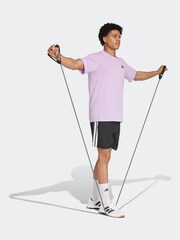 adidas Purple Train Essentials Feelready Training T-Shirt - Image 3 of 7