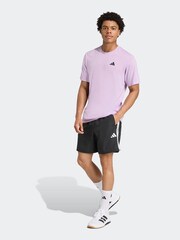adidas Purple Train Essentials Feelready Training T-Shirt - Image 6 of 7