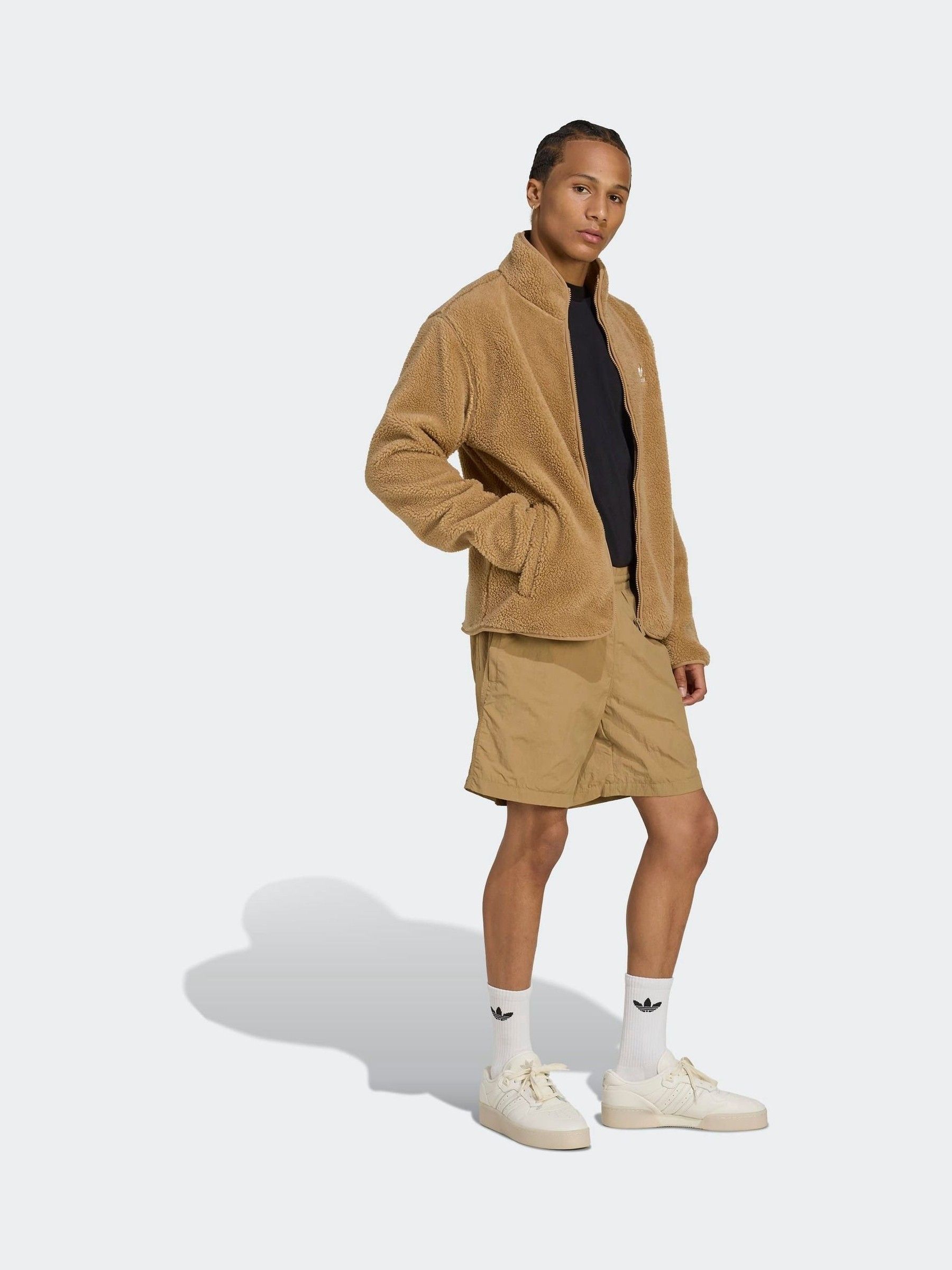 Satın al Kahverengi - Adidas Originals Trefoil Essentials Teddy