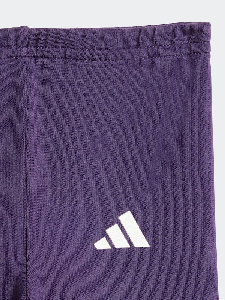 adidas Purple Glam Infant Kids Sweatshirt and Leggings Set - Image 7 of 7 adidas Purple Glam Infant Kids Sweatshirt and Leggings Set - Image 7 of 7