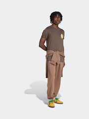 adidas Originals Green Graphic Short Sleeve 100% Cotton T-Shirt - Image 3 of 5