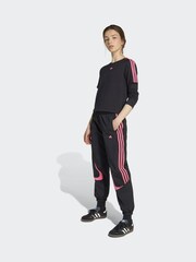 adidas Originals Black Layered Long Sleeve Kids Top - Image 8 of 12