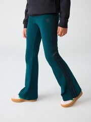 adidas Originals Green Flare Kids Leggings - Image 1 of 5