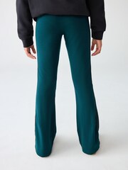adidas Originals Green Flare Kids Leggings - Image 3 of 5