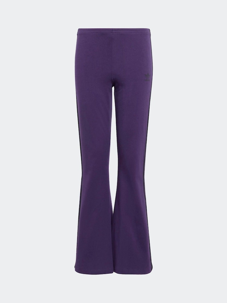 adidas Originals Purple Flare Kids Leggings - Image 6 of 6 adidas Originals Purple Flare Kids Leggings - Image 6 of 6