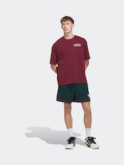 adidas Red adidas adidas Sport Design GFX T-Shirt - Image 6 of 7