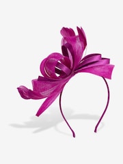 Jon Richard Pink Medium Fascinator Headband - Image 1 of 4