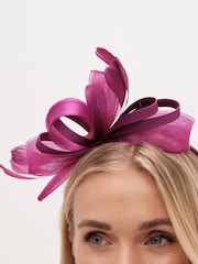 Jon Richard Pink Medium Fascinator Headband - Image 3 of 4