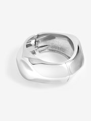 Jon Richard Silver Tone Angular Dome Cuff Bracelet - Image 1 of 2