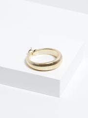Jon Richard Gold Tone Omega Cuff Bracelet - Image 3 of 4