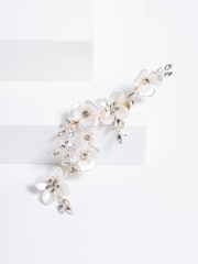 Jon Richard Gold Floral Crystal Hair Slide - Image 3 of 3