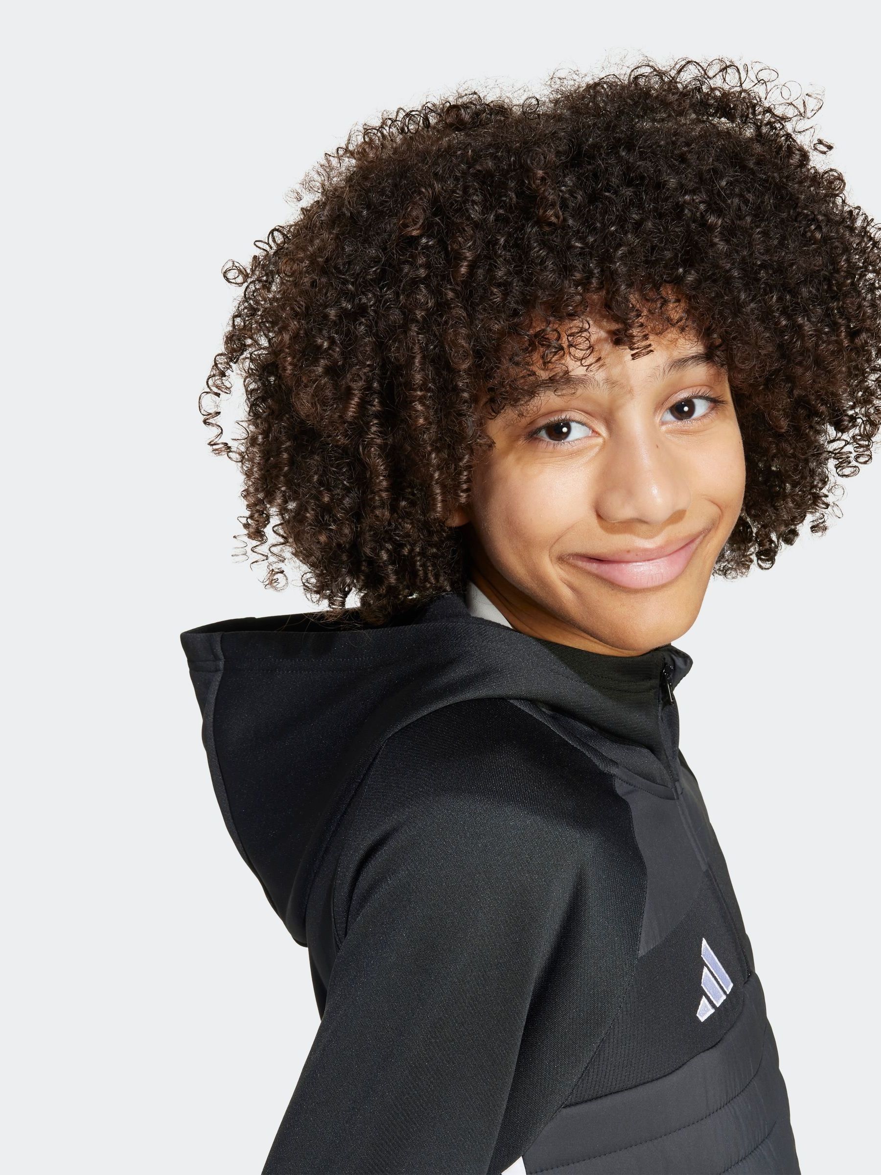 Buy adidas Black Tiro 25 Essentials Winterized Training Top Kids