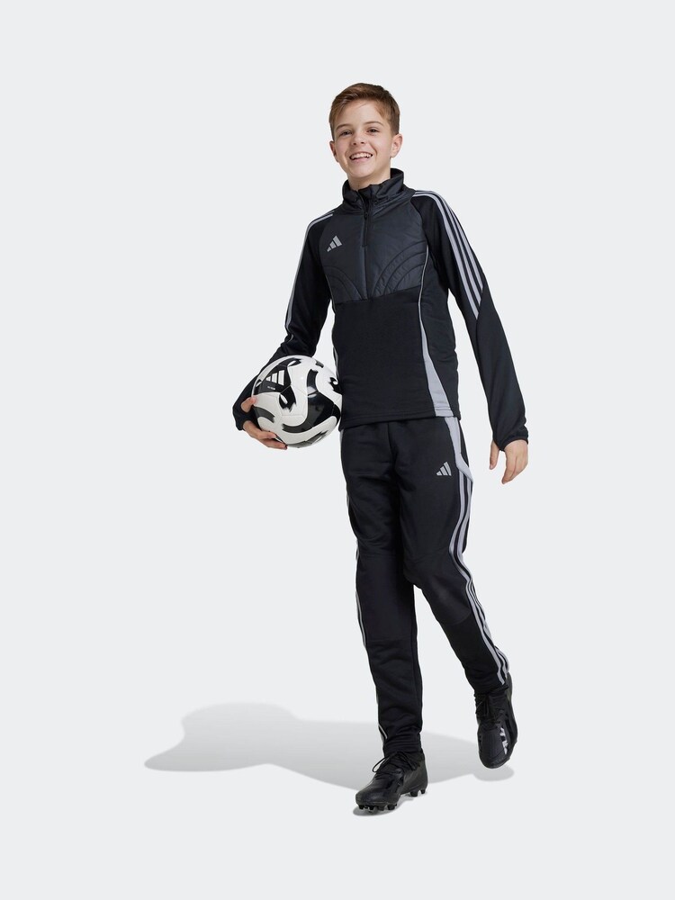 adidas Black Tiro 24 Winterized Kids Top - Image 1 of 5 adidas Black Tiro 24 Winterized Kids Top - Image 1 of 5