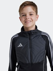 adidas Black Tiro 24 Winterized Kids Top - Image 3 of 5