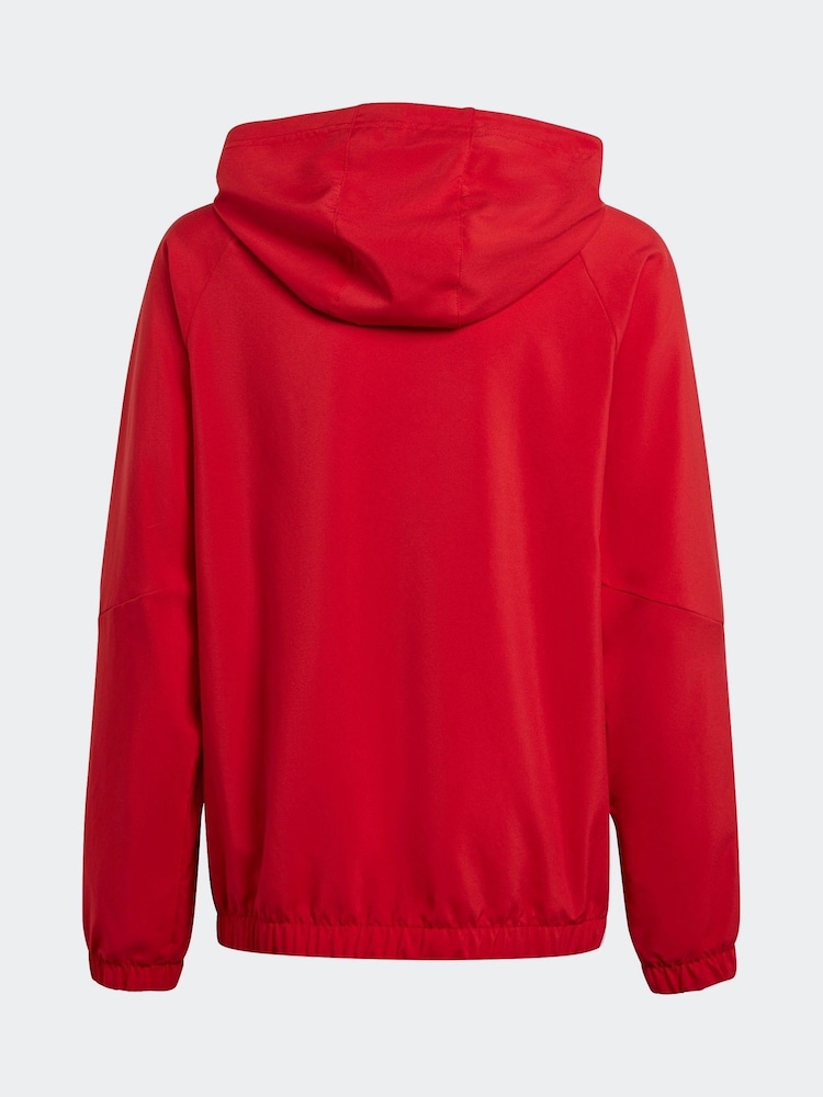 adidas Red Tiro 24 Kids Windbreaker - Image 2 of 5