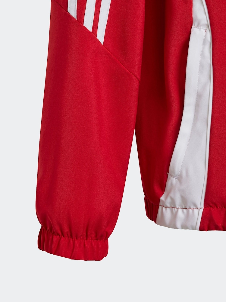 adidas Red Tiro 24 Kids Windbreaker - Image 5 of 5
